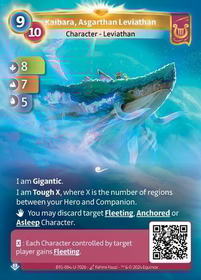 Kaibara, Asgarthan Leviathan