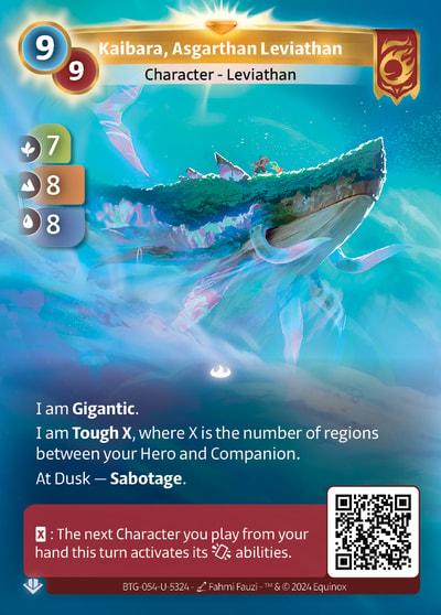 Kaibara, Asgarthan Leviathan