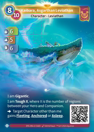 Kaibara, Asgarthan Leviathan