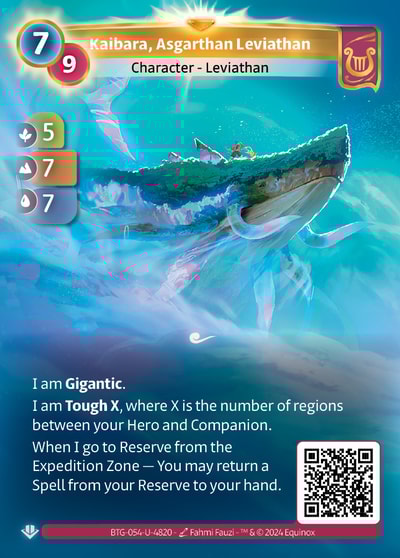 Kaibara, Asgarthan Leviathan