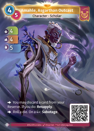 Amahle, Asgarthan Outcast