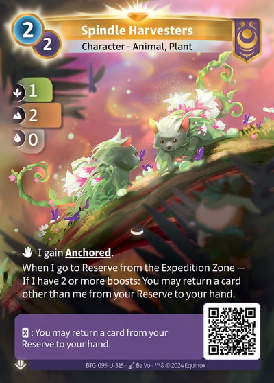 Spindle Harvesters