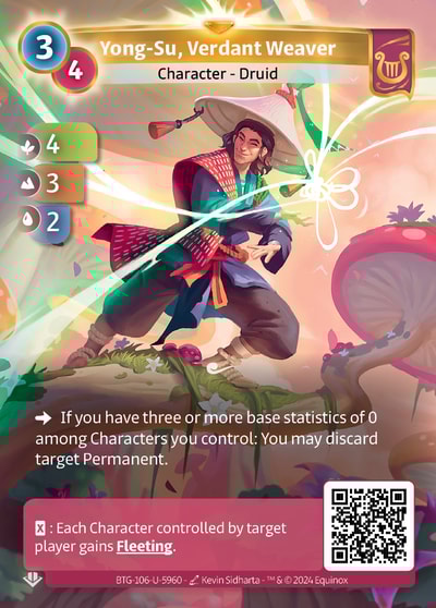 Yong-Su, Verdant Weaver