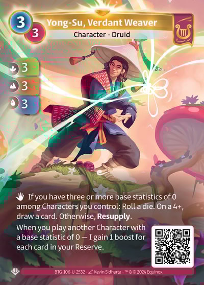 Yong-Su, Verdant Weaver