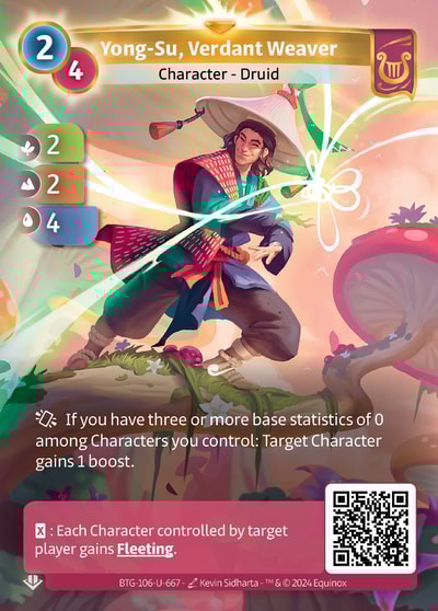 Yong-Su, Verdant Weaver