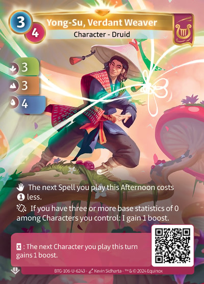 Yong-Su, Verdant Weaver