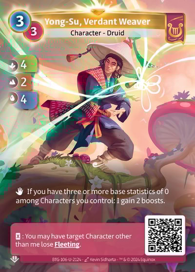 Yong-Su, Verdant Weaver