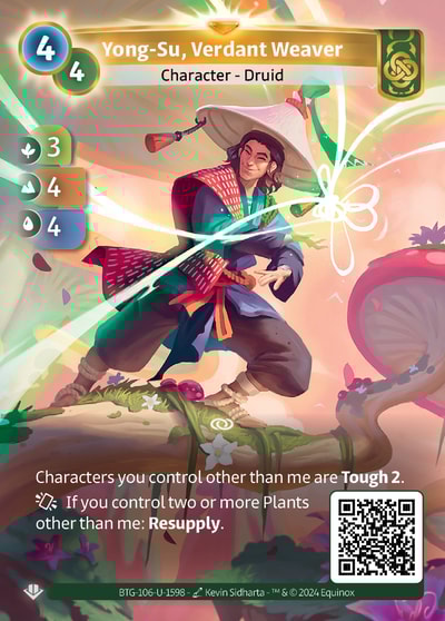 Yong-Su, Verdant Weaver