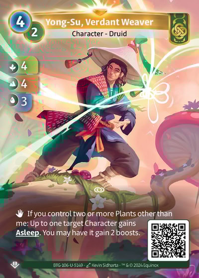 Yong-Su, Verdant Weaver