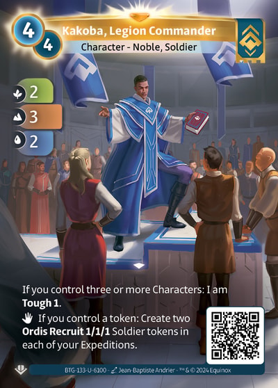 Kakoba, Legion Commander