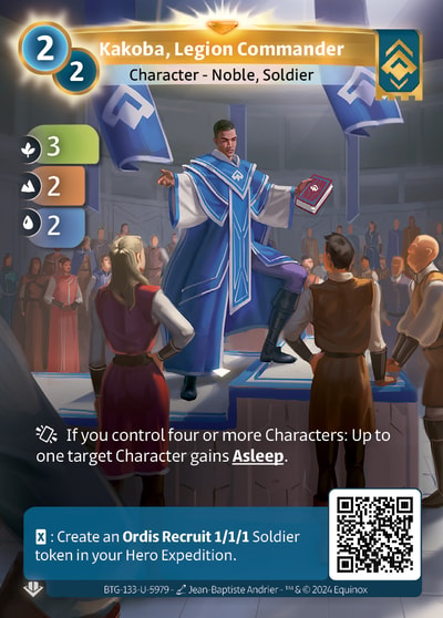 Kakoba, Legion Commander