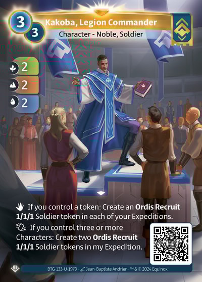 Kakoba, Legion Commander