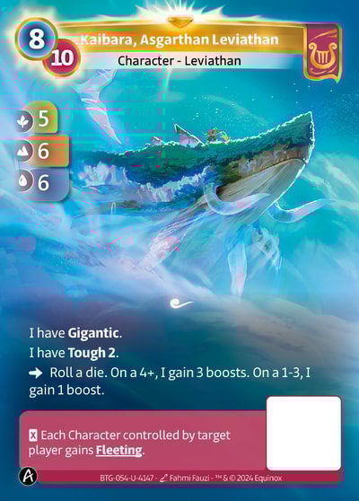 Kaibara, Asgarthan Leviathan