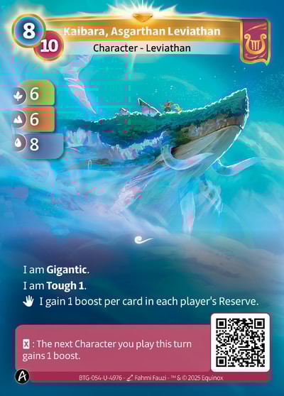 Kaibara, Asgarthan Leviathan