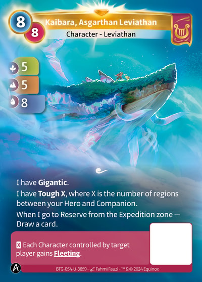 Kaibara, Asgarthan Leviathan