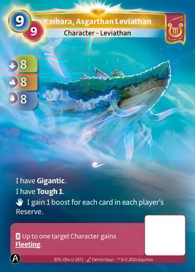 Kaibara, Asgarthan Leviathan