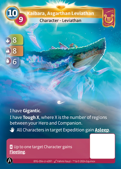 Kaibara, Asgarthan Leviathan