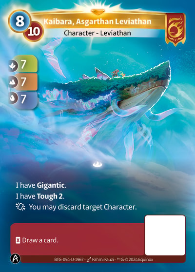 Kaibara, Asgarthan Leviathan
