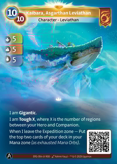 Kaibara, Asgarthan Leviathan