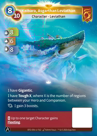 Kaibara, Asgarthan Leviathan