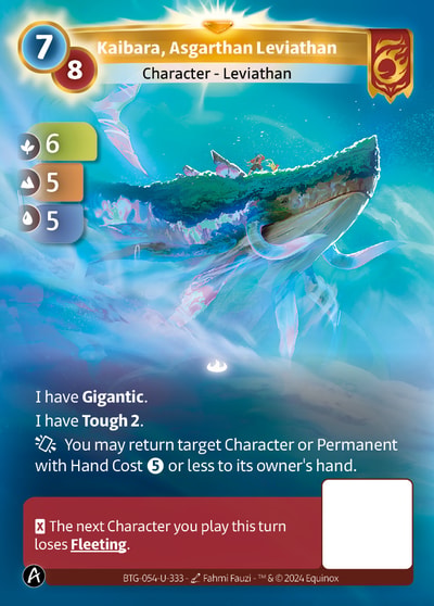 Kaibara, Asgarthan Leviathan