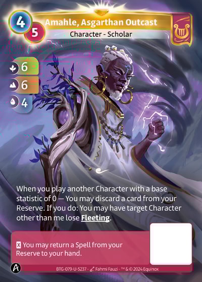 Amahle, Asgarthan Outcast