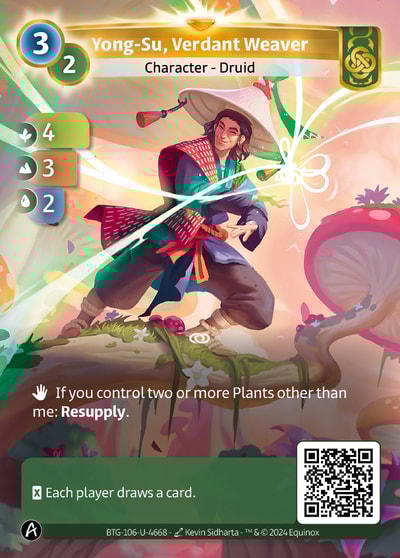 Yong-Su, Verdant Weaver