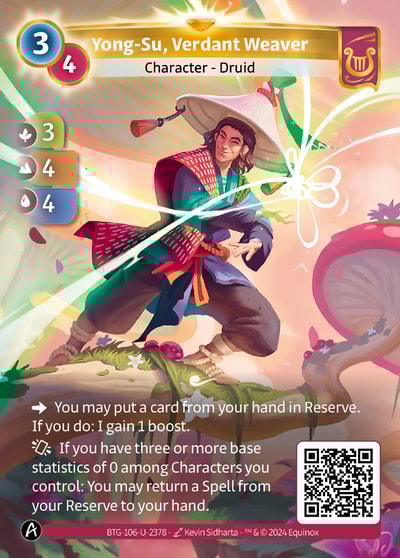 Yong-Su, Verdant Weaver