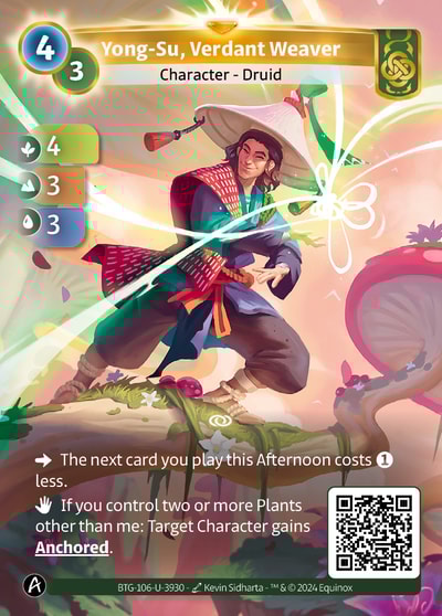Yong-Su, Verdant Weaver