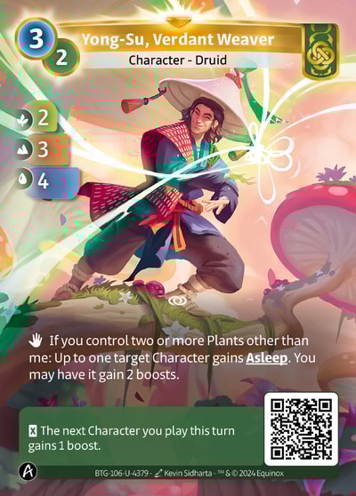 Yong-Su, Verdant Weaver