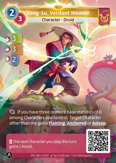 Yong-Su, Verdant Weaver