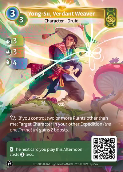 Yong-Su, Verdant Weaver