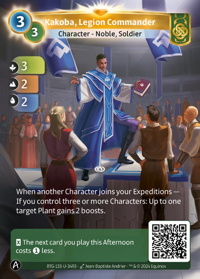 Kakoba, Legion Commander
