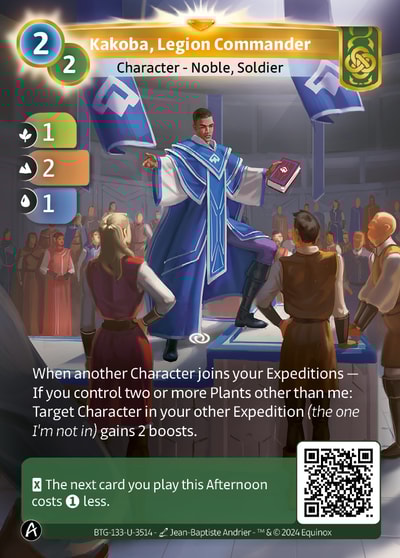 Kakoba, Legion Commander