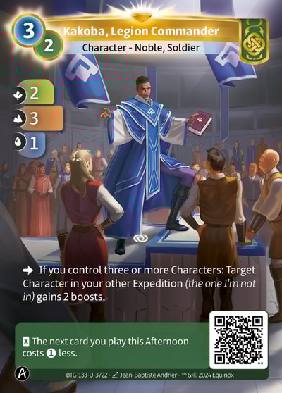 Kakoba, Legion Commander