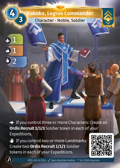 Kakoba, Legion Commander