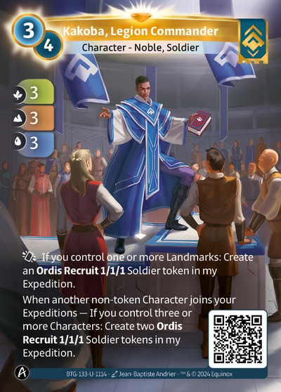Kakoba, Legion Commander