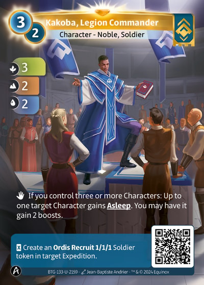 Kakoba, Legion Commander