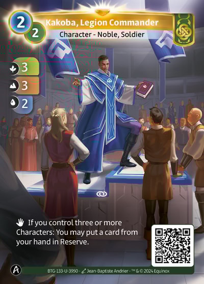 Kakoba, Legion Commander