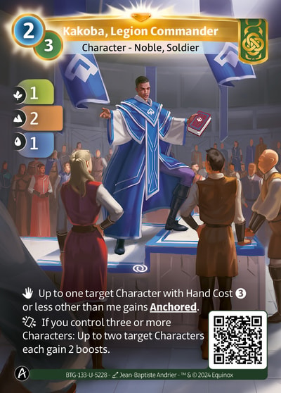 Kakoba, Legion Commander