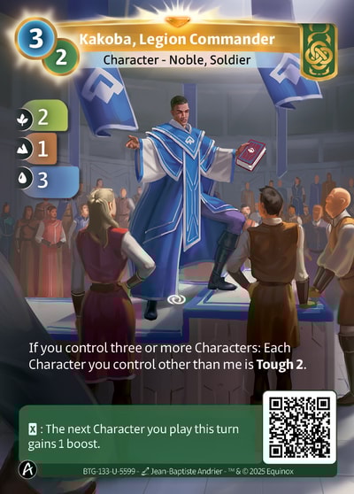 Kakoba, Legion Commander