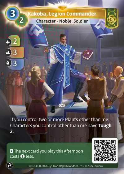 Kakoba, Legion Commander