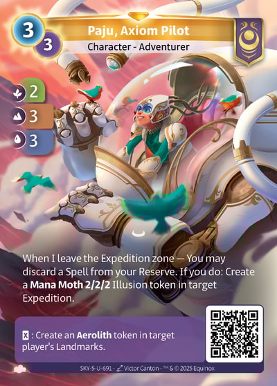 Paju, Axiom Pilot
