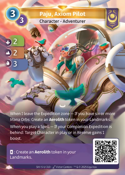 Paju, Axiom Pilot