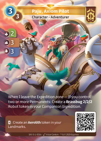 Paju, Axiom Pilot