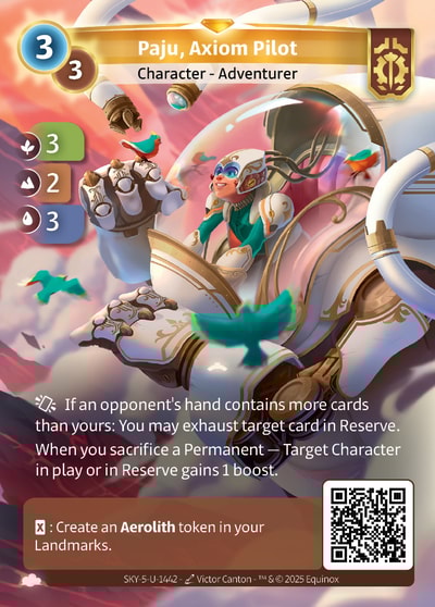 Paju, Axiom Pilot