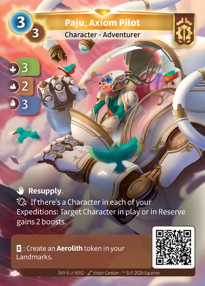 Paju, Axiom Pilot