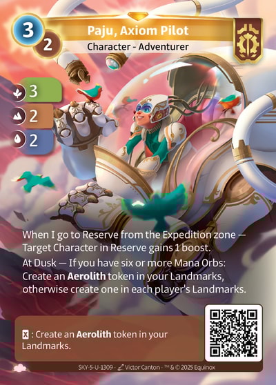 Paju, Axiom Pilot
