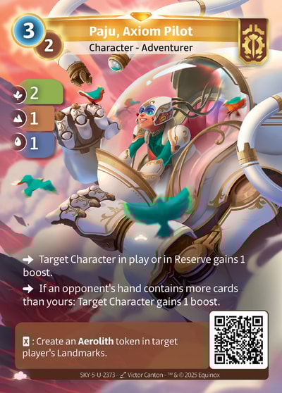 Paju, Axiom Pilot
