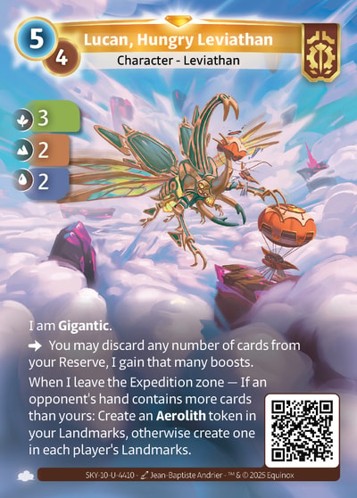 Lucan, Hungry Leviathan